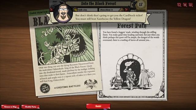 Card Hunter [68] Into the Black Forest, Part 1 смотреть онлайн