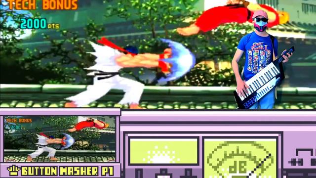 "Ryu's Theme" from Street Fighter Button Masher Cover смотреть онлайн