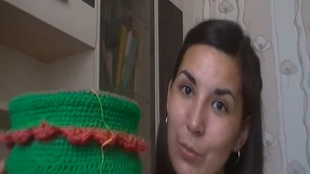 Вязание из остатков пряжи для дома #остаткипряжи #вязаниекрючком