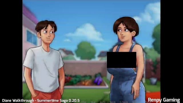 Diane Full Walkthrough Summertime Saga 0.20.5 || Diane Complete Storyline смотреть онлайн
