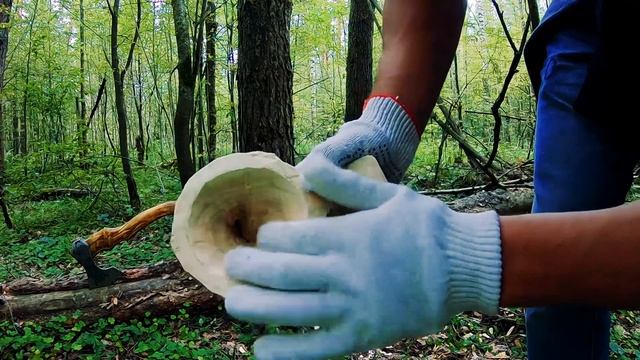 Как вырезать кружку топором? Деревянная кружка своими руками, проще простого. DIY смотреть онлайн