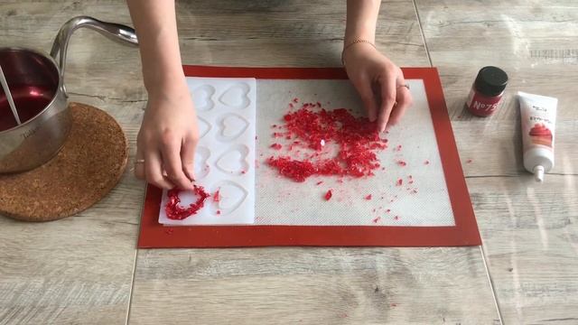  Сердца из изомальта ? Украшения для торта
