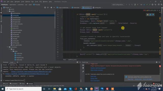 How To Upload Base64 Image In Codeigniter Using Postman