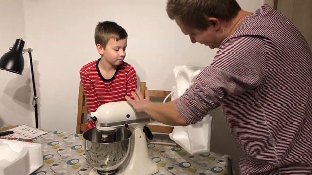KitchenAid robot planetarny - unboxing. смотреть онлайн