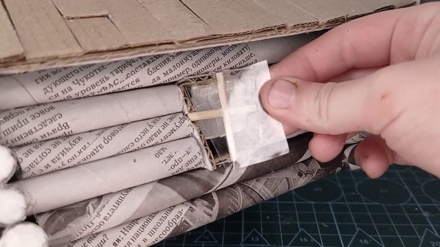 Избушка на курьих ножках. Домик из картона. смотреть онлайн