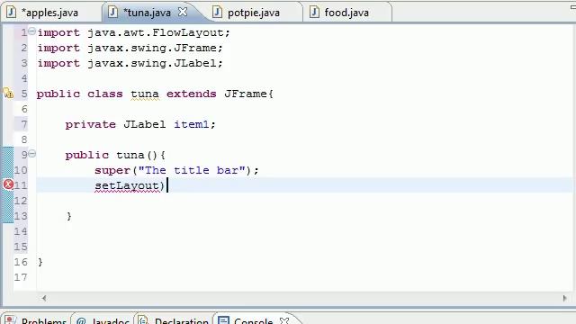 Java Programming Tutorial - 51 - GUI with JFrame смотреть онлайн