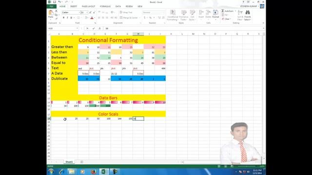 Microsoft Office Excel 2013 Tutorial Lesson 07 In Hindi смотреть онлайн