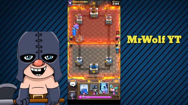 Подключил мышку к телефону и начал играть в Clash Royale смотреть онлайн