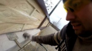 Как ПОКРАСИТЬ БЕТОН, при O°C!