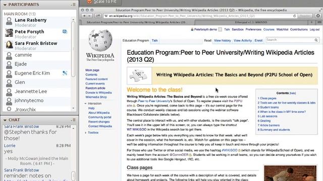 Writing Wikipedia Articles course: week 4 class (Round 2) смотреть онлайн