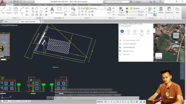 Location Plan in AutoCAD | How to Make Location Plan? | Location plan Of Building Drawing | Part-14 смотреть онлайн