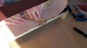 Как склеить ленту в стык для гриндера ?