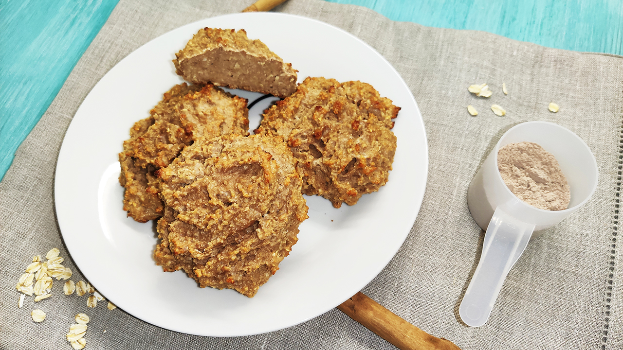 Протеиновое печенье ? Домашнее печенье из протеина ? смотреть онлайн