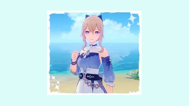 playing beach volleyball with jean - surf rock/summer island playlist | genshin impact смотреть онлайн
