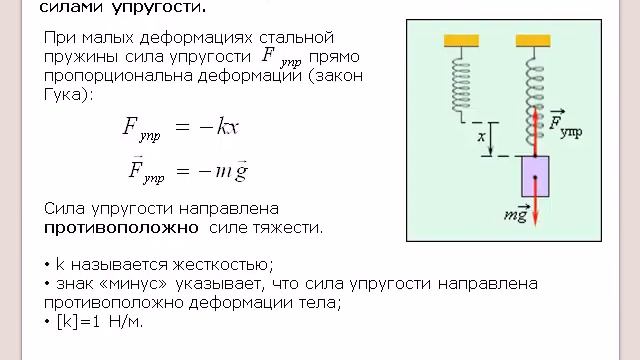 Основные понятия и законы динамики смотреть онлайн
