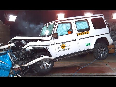 Mercedes G-Class 2019 - идеальные 5 звезд в краш-тестах !!! смотреть онлайн