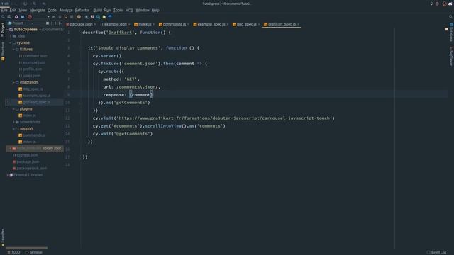 Tests Unitaires en JavaScript (11/11) : Tests fonctionnels avec Cypress смотреть онлайн