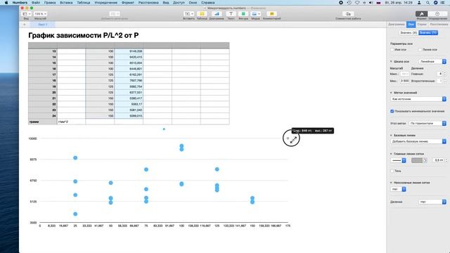 Как постоить график в Numbers смотреть онлайн