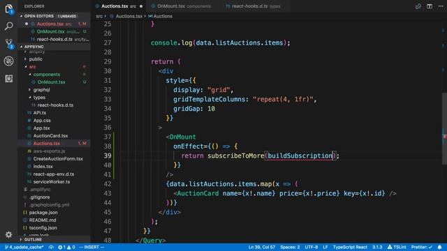 GraphQL Subscriptions with Apollo and AppSync - Part 4 смотреть онлайн