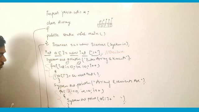 Array programs Java programming смотреть онлайн