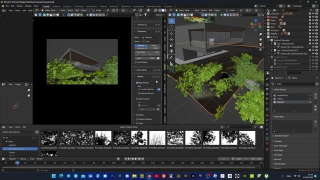 Modern House - Architecture Visualization in Blender 3.4 смотреть онлайн