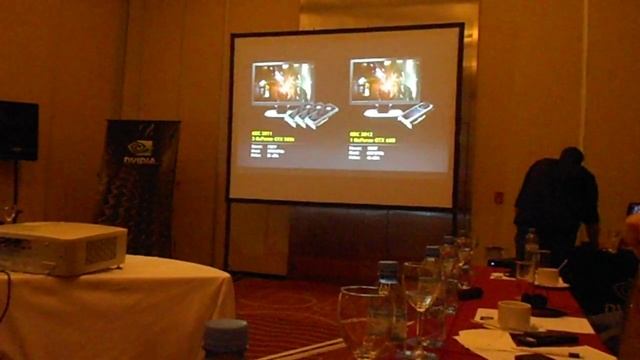 NVIDIA PRESS TOUR 2012 - Justin Walker presenta GeForce GTX 600 Series смотреть онлайн