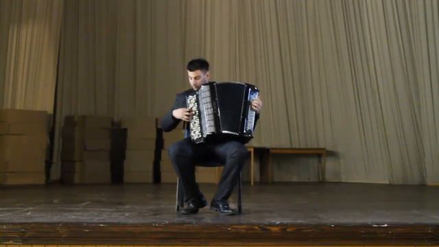 JOSIP NEMET plays BRAHMS HUNGARIAN DANCE no.5, accordion смотреть онлайн