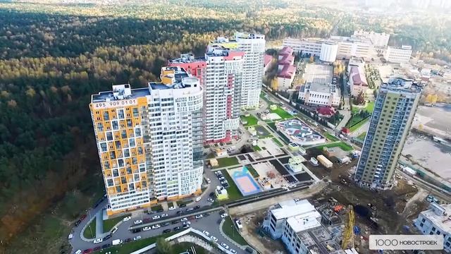 ЖК "Крылатский" (аэровидеосъемка от 24 октября 2017) смотреть онлайн
