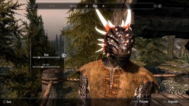 Skyrim: Argonian Hair Mod Spotlight Review смотреть онлайн