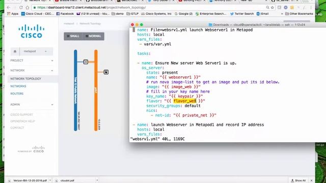 Launching HAproxy and Web servers with Ansible 2.2 on Cisco Metacloud OpenStack Part 2 смотреть онлайн