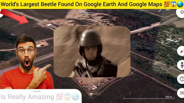 giant beetle found on google earth 😱🌎 | places found on google earth 🧐| #earthsecret04 #map #earth смотреть онлайн