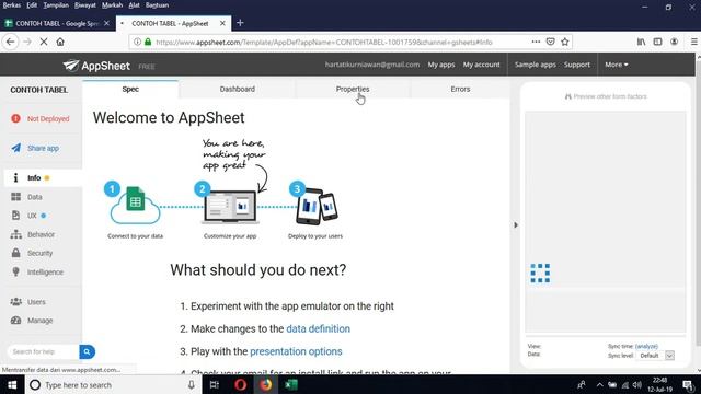 TIPS : CARA MEMBUAT FILE EXCEL MENJADI APLIKASI ANDROID & IOS смотреть онлайн