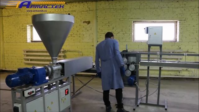 Производство полипропиленовой фибры | Manufacture of polypropylene fiber смотреть онлайн