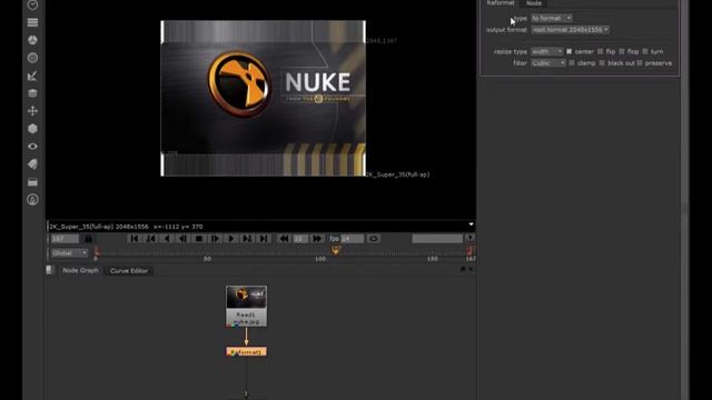 Nuke. Урок №2. Трансформация и анимация. Часть 1 смотреть онлайн