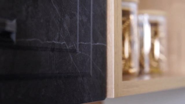 Кухонный гарнитур Риволи Гранит Оникс смотреть онлайн