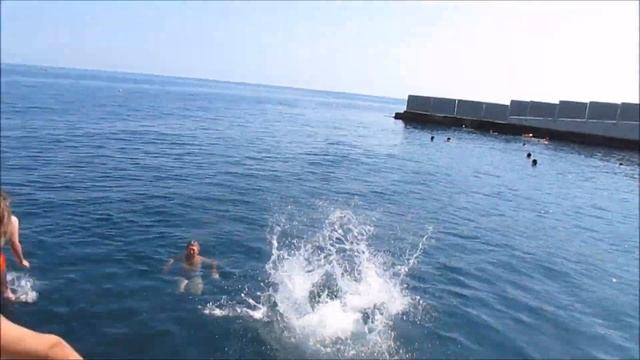 Форос пляж Розовый второе название пляж Тихая бухта Форос смотреть онлайн