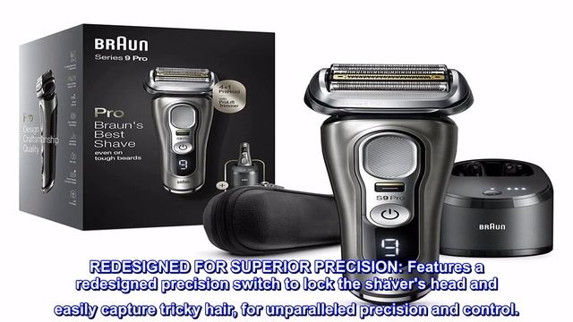 Great product - Braun Electric Razor for Men, Series 9 Pro 9465cc Wet & Dry Electric Foil Shaver w смотреть онлайн