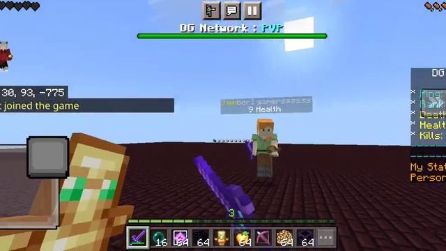 pvp in mcpe with java player смотреть онлайн