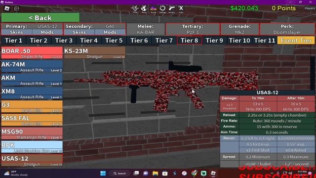 Roblox Zombie Uprising best weapons in each tier! смотреть онлайн