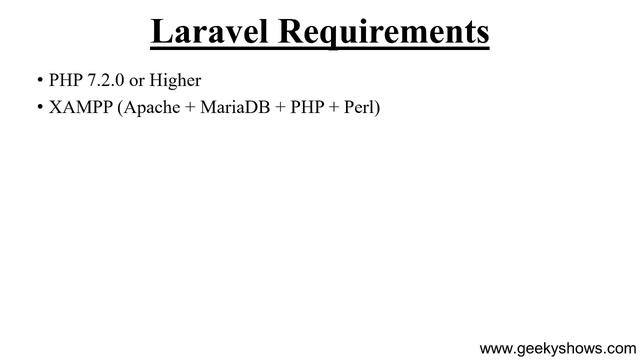 Requirements for Learning Laravel (Hindi) смотреть онлайн