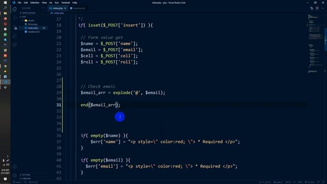 PHP part 73 inst email check смотреть онлайн