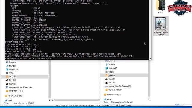 Aprenda usar o FFMEPG para converter rapidamente seus Vídeos Para o Plex ou Emby. смотреть онлайн