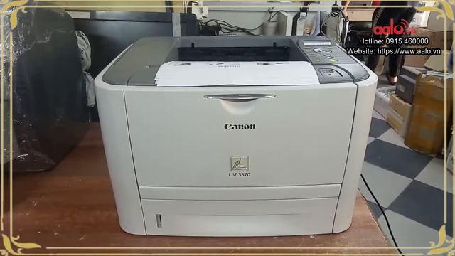 MÁY IN LASER TRẮNG ĐEN CANON LBP 3370 IN 2 MẶT TỰ ĐỘNG IN MẠNG ĐÃ QUA SỬ DỤNG - AALOVN смотреть онлайн
