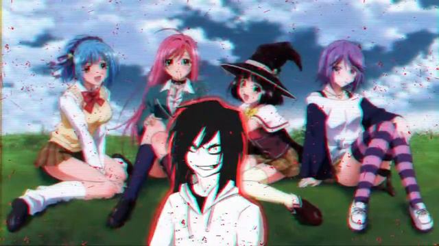 Jeff the killer en Rosario vampiro: capítulo 3 смотреть онлайн