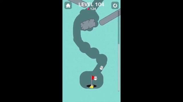 Golf Nest - Dig Your Way Out! Levels 101 - 110. 3 Stars Walkthrough. смотреть онлайн