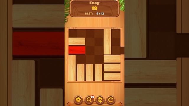 Unblock Sliding Block Puzzle Game Easy Level 19 #shorts #unblockpuzzle смотреть онлайн