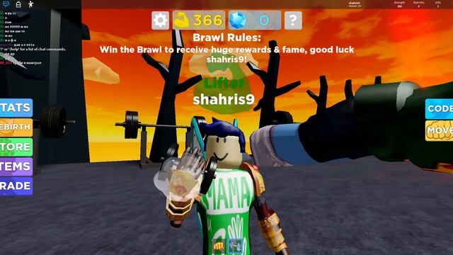 ПЕРВЫЙ ОТПОР ? Новый Симулятор КАЧКА ? Roblox Muscle Legends смотреть онлайн