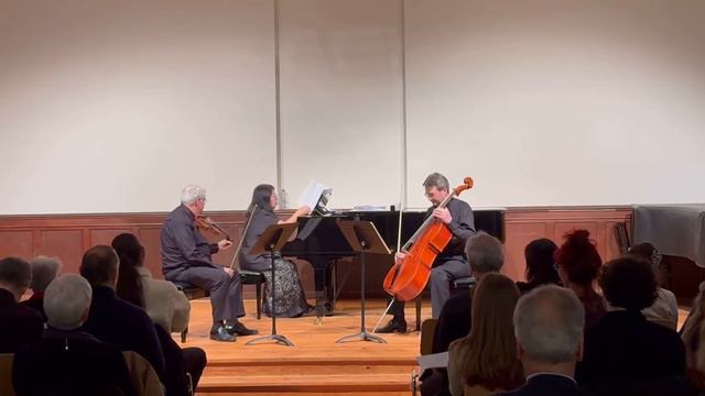 Couvet Chapelle aux concerts 2024 Trio Setsuko.J, piano Blaise.DS, violon Nicolas.P, violoncelle смотреть онлайн