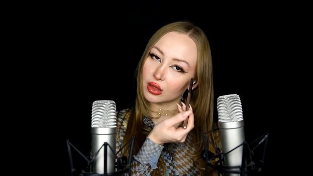 ASMR  Кисточки  Асмр близкий шепот  Кисти для макияжа   С ушка на ушко  Brushes  whisper