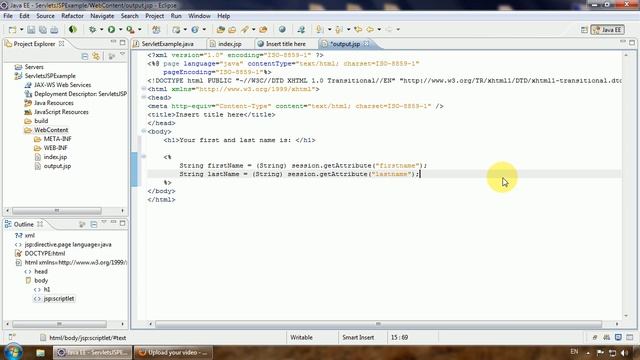 Java EE (J2EE) Tutorial for beginners Part7 смотреть онлайн